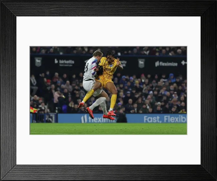 Framed Print : Ipswich Town v Brighton and Hove Albion Premier League 16JAN25 Framed Print : Ipswich Town v Brighton and Hove Albion Premier League 16JAN25
