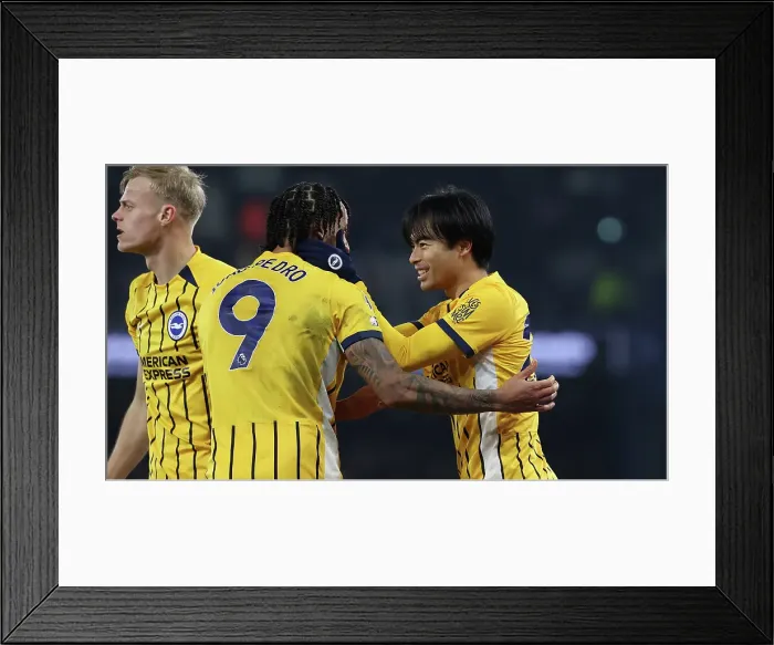 Framed Print : Ipswich Town v Brighton and Hove Albion Premier League 16JAN25 Framed Print : Ipswich Town v Brighton and Hove Albion Premier League 16JAN25