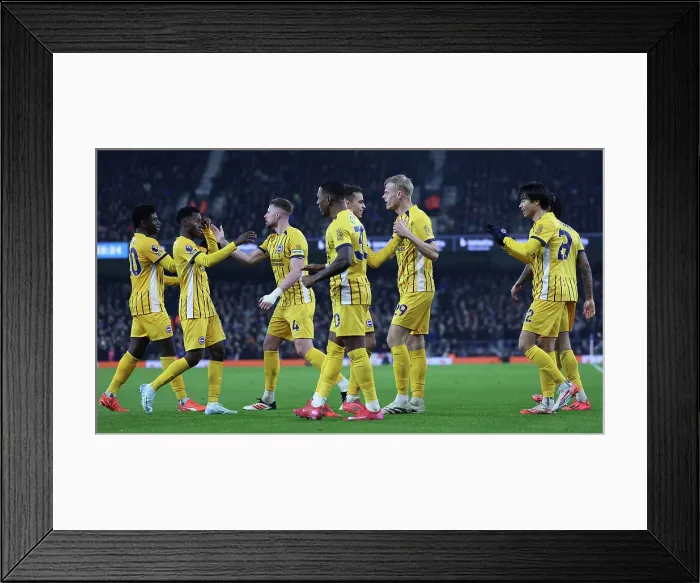 Framed Print : Ipswich Town v Brighton and Hove Albion Premier League 16JAN25 Framed Print : Ipswich Town v Brighton and Hove Albion Premier League 16JAN25