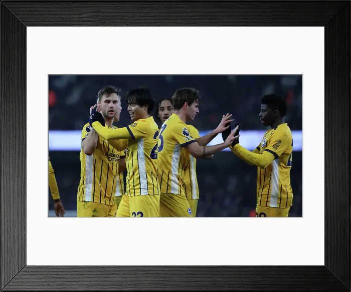 Framed Print : Ipswich Town v Brighton and Hove Albion Premier League 16JAN25 Framed Print : Ipswich Town v Brighton and Hove Albion Premier League 16JAN25