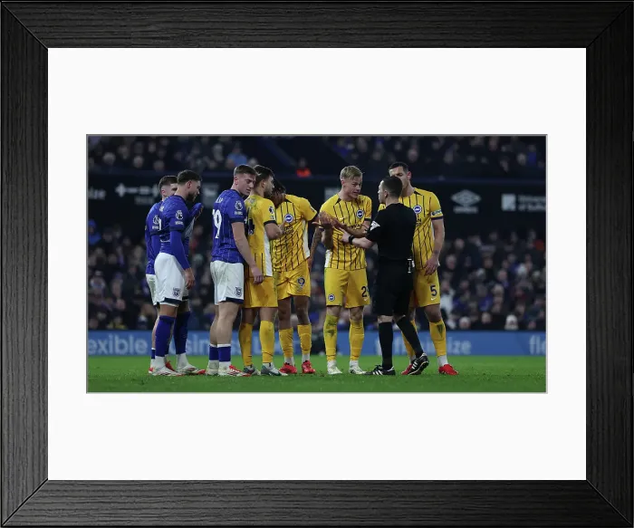 Framed Print : Ipswich Town v Brighton and Hove Albion Premier League 16JAN25 Framed Print : Ipswich Town v Brighton and Hove Albion Premier League 16JAN25