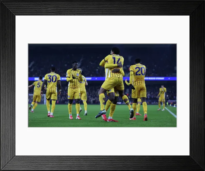 Framed Print : Ipswich Town v Brighton and Hove Albion Premier League 16JAN25 Framed Print : Ipswich Town v Brighton and Hove Albion Premier League 16JAN25