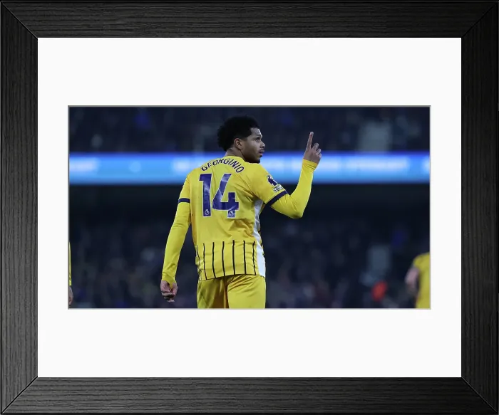 Framed Print : Ipswich Town v Brighton and Hove Albion Premier League 16JAN25 Framed Print : Ipswich Town v Brighton and Hove Albion Premier League 16JAN25