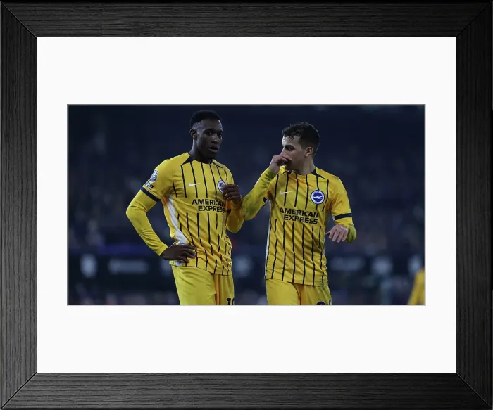 Framed Print : Ipswich Town v Brighton and Hove Albion Premier League 16JAN25 Framed Print : Ipswich Town v Brighton and Hove Albion Premier League 16JAN25