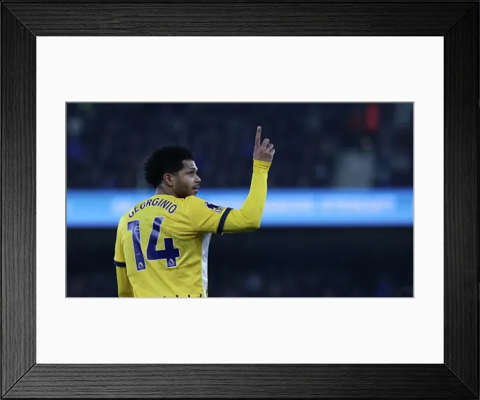Framed Print : Ipswich Town v Brighton and Hove Albion Premier League 16JAN25 Framed Print : Ipswich Town v Brighton and Hove Albion Premier League 16JAN25