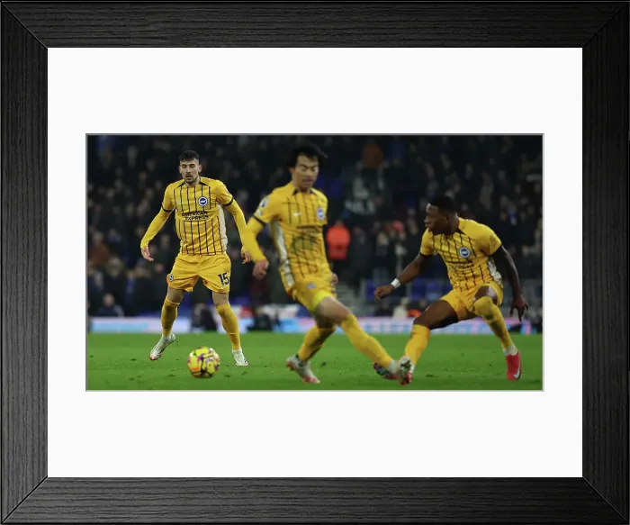 Framed Print : Ipswich Town v Brighton and Hove Albion Premier League 16JAN25 Framed Print : Ipswich Town v Brighton and Hove Albion Premier League 16JAN25