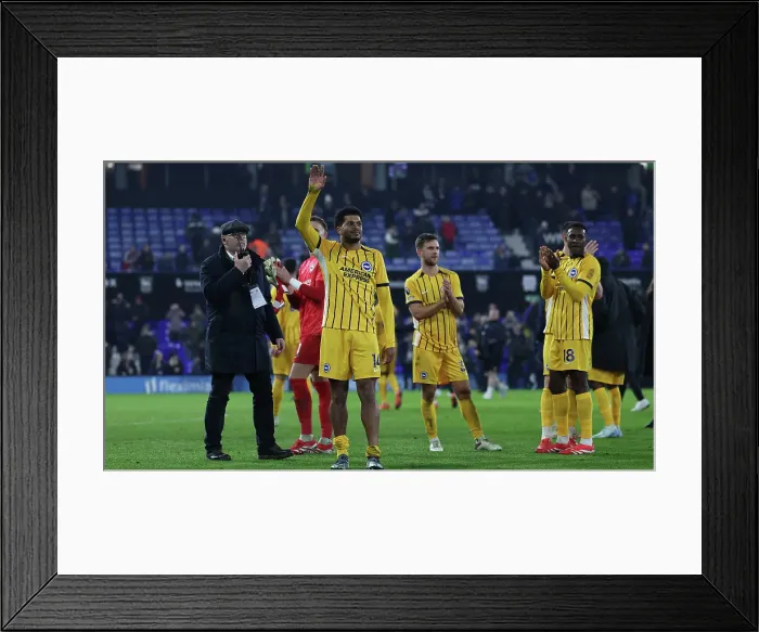 Framed Print : Ipswich Town v Brighton and Hove Albion Premier League 16JAN25 Framed Print : Ipswich Town v Brighton and Hove Albion Premier League 16JAN25
