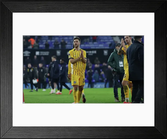 Framed Print : Ipswich Town v Brighton and Hove Albion Premier League 16JAN25 Framed Print : Ipswich Town v Brighton and Hove Albion Premier League 16JAN25