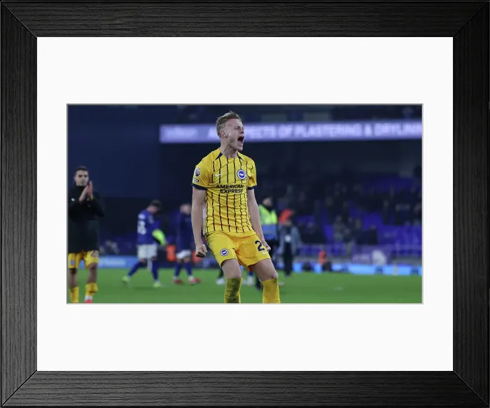 Framed Print : Ipswich Town v Brighton and Hove Albion Premier League 16JAN25 Framed Print : Ipswich Town v Brighton and Hove Albion Premier League 16JAN25