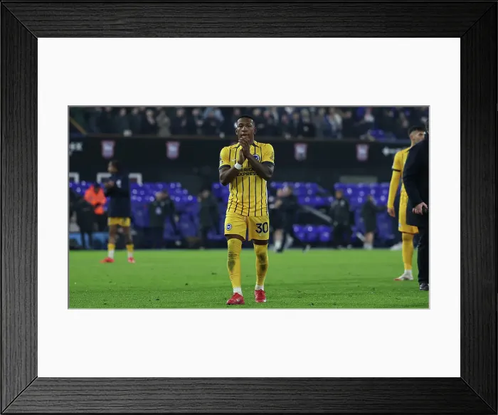 Framed Print : Ipswich Town v Brighton and Hove Albion Premier League 16JAN25 Framed Print : Ipswich Town v Brighton and Hove Albion Premier League 16JAN25