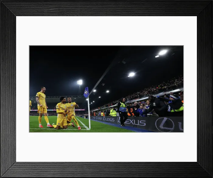 Framed Print : Ipswich Town v Brighton and Hove Albion Premier League 16JAN25 Framed Print : Ipswich Town v Brighton and Hove Albion Premier League 16JAN25