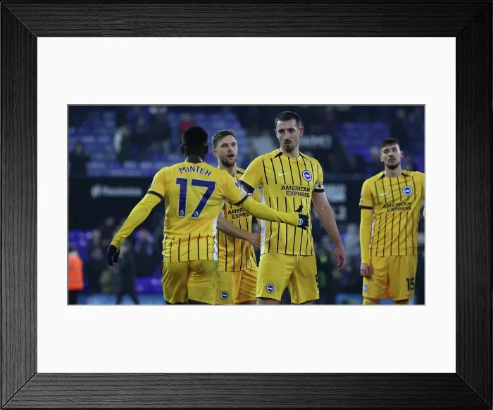 Framed Print : Ipswich Town v Brighton and Hove Albion Premier League 16JAN25 Framed Print : Ipswich Town v Brighton and Hove Albion Premier League 16JAN25