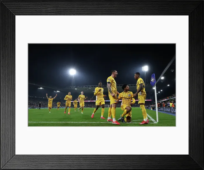 Framed Print : Ipswich Town v Brighton and Hove Albion Premier League 16JAN25 Framed Print : Ipswich Town v Brighton and Hove Albion Premier League 16JAN25