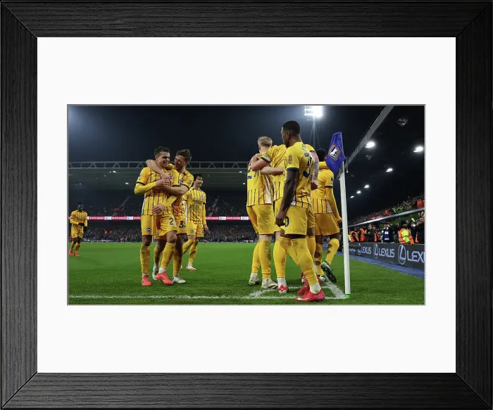 Framed Print : Ipswich Town v Brighton and Hove Albion Premier League 16JAN25 Framed Print : Ipswich Town v Brighton and Hove Albion Premier League 16JAN25