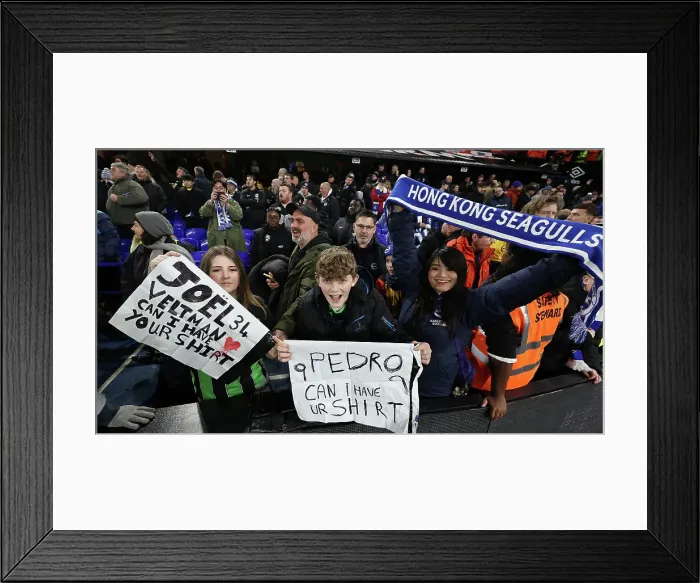 Framed Print : Ipswich Town v Brighton and Hove Albion Premier League 16JAN25 Framed Print : Ipswich Town v Brighton and Hove Albion Premier League 16JAN25