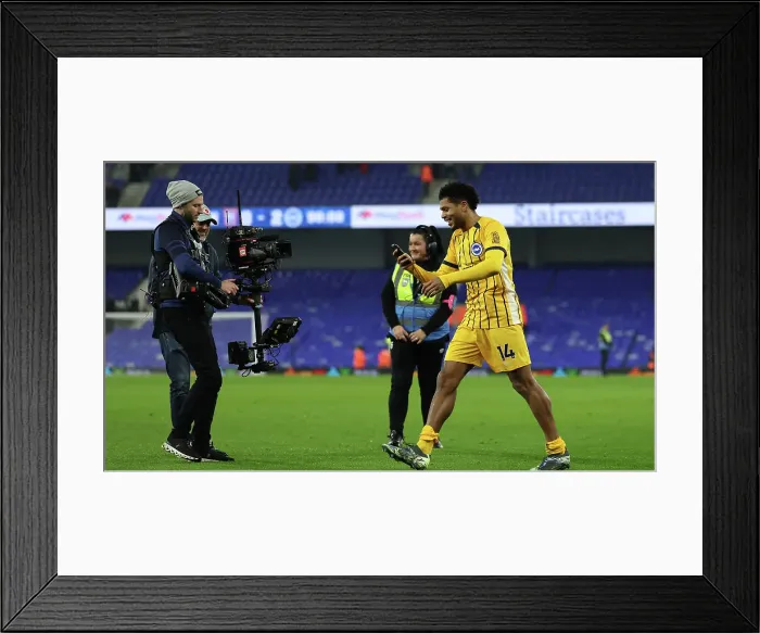 Framed Print : Ipswich Town v Brighton and Hove Albion Premier League 16JAN25 Framed Print : Ipswich Town v Brighton and Hove Albion Premier League 16JAN25