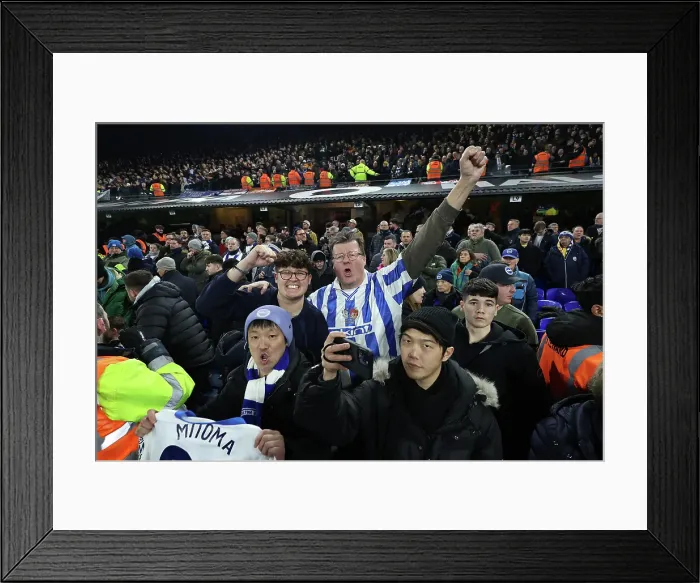 Framed Print : Ipswich Town v Brighton and Hove Albion Premier League 16JAN25 Framed Print : Ipswich Town v Brighton and Hove Albion Premier League 16JAN25