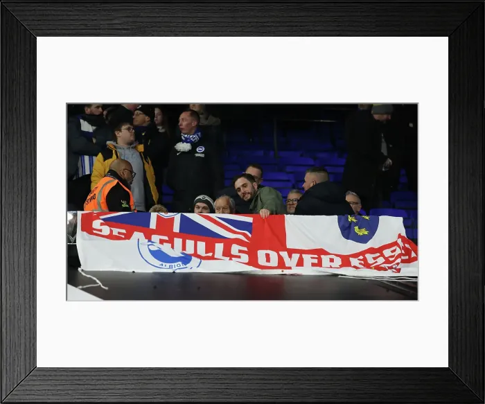 Framed Print : Ipswich Town v Brighton and Hove Albion Premier League 16JAN25 Framed Print : Ipswich Town v Brighton and Hove Albion Premier League 16JAN25
