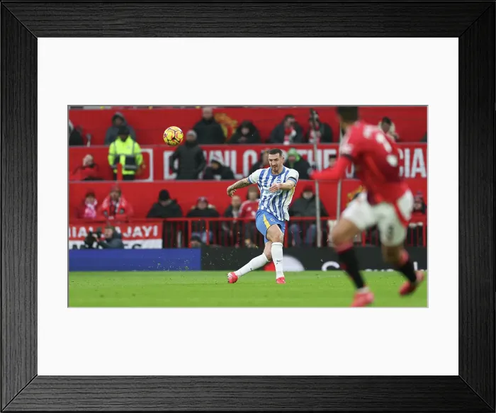 Framed Print : Manchester United v Brighton and Hove Albion Premier League 19JAN25 Framed Print : Manchester United v Brighton and Hove Albion Premier League 19JAN25