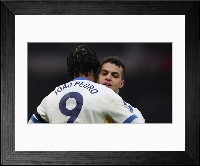Framed Print : Manchester United v Brighton and Hove Albion Premier League 19JAN25 Framed Print : Manchester United v Brighton and Hove Albion Premier League 19JAN25