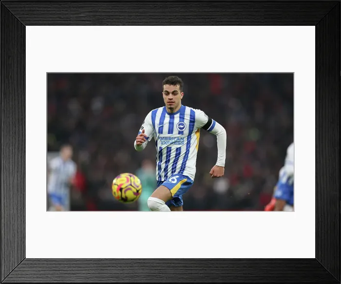 Framed Print : Manchester United v Brighton and Hove Albion Premier League 19JAN25