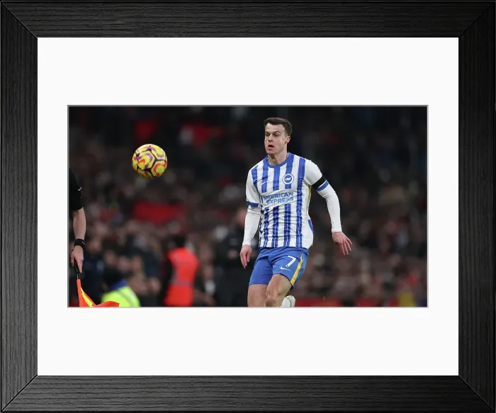 Framed Print : Manchester United v Brighton and Hove Albion Premier League 19JAN25 Framed Print : Manchester United v Brighton and Hove Albion Premier League 19JAN25