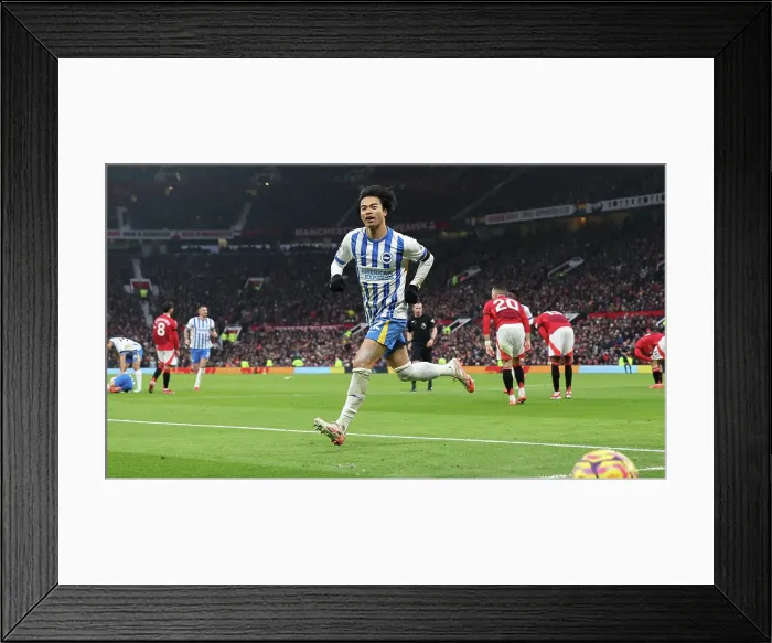 Framed Print : Manchester United v Brighton and Hove Albion Premier League 19JAN25 Framed Print : Manchester United v Brighton and Hove Albion Premier League 19JAN25