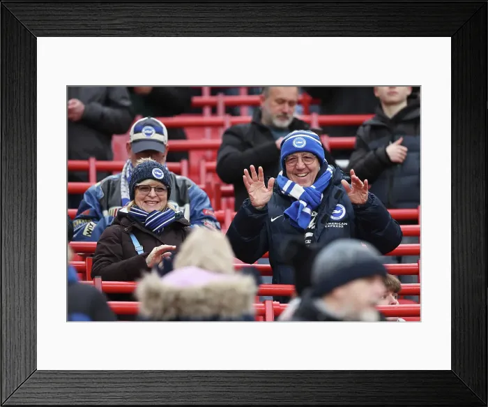 Framed Print : Manchester United v Brighton and Hove Albion Premier League 19JAN25 Framed Print : Manchester United v Brighton and Hove Albion Premier League 19JAN25