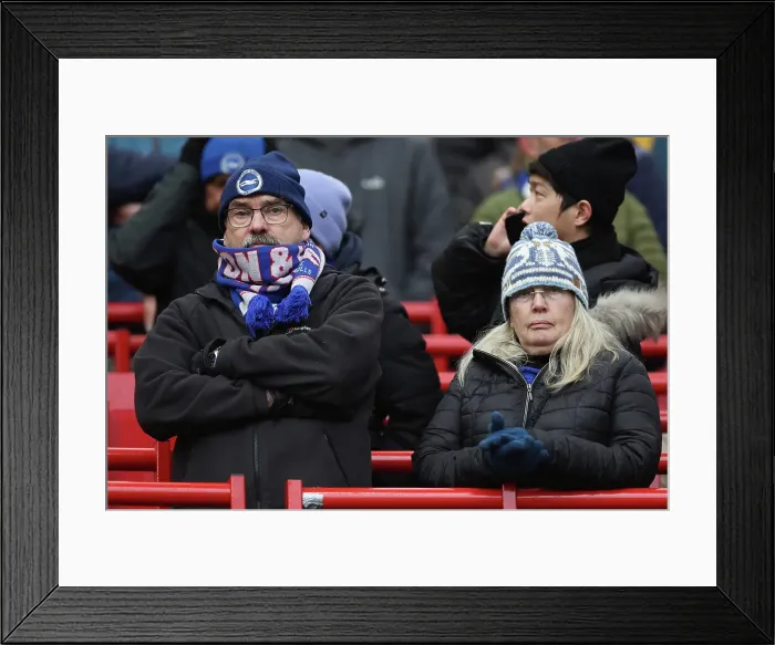 Framed Print : Manchester United v Brighton and Hove Albion Premier League 19JAN25 Framed Print : Manchester United v Brighton and Hove Albion Premier League 19JAN25