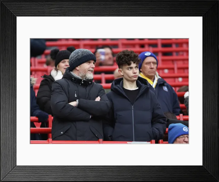Framed Print : Manchester United v Brighton and Hove Albion Premier League 19JAN25 Framed Print : Manchester United v Brighton and Hove Albion Premier League 19JAN25