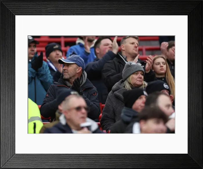 Framed Print : Manchester United v Brighton and Hove Albion Premier League 19JAN25 Framed Print : Manchester United v Brighton and Hove Albion Premier League 19JAN25