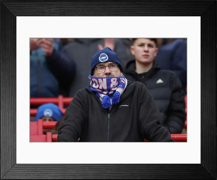 Framed Print : Manchester United v Brighton and Hove Albion Premier League 19JAN25 Framed Print : Manchester United v Brighton and Hove Albion Premier League 19JAN25