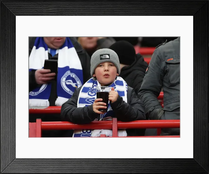 Framed Print : Manchester United v Brighton and Hove Albion Premier League 19JAN25 Framed Print : Manchester United v Brighton and Hove Albion Premier League 19JAN25