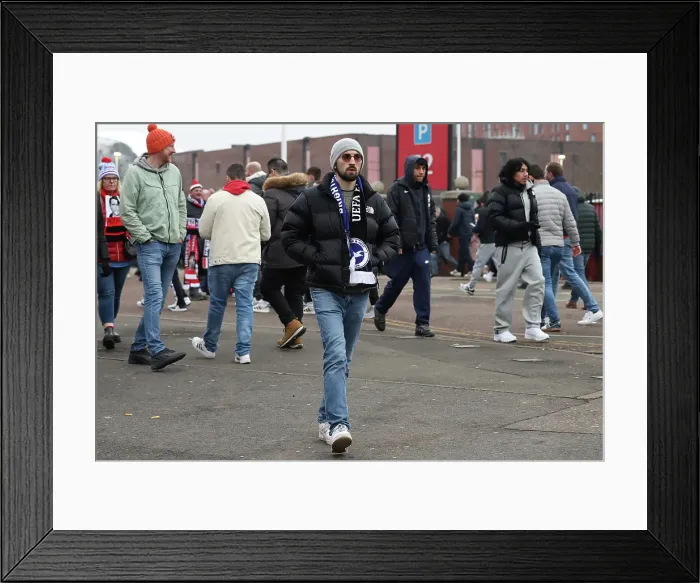 Framed Print : Manchester United v Brighton and Hove Albion Premier League 19JAN25 Framed Print : Manchester United v Brighton and Hove Albion Premier League 19JAN25