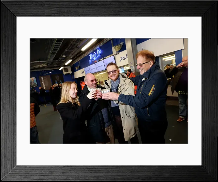 Framed Print : Brighton and Hove Albion v Everton Premier League 25JAN25