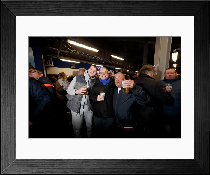 Framed Print : Brighton and Hove Albion v Everton Premier League 25JAN25