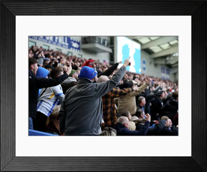 Framed Print : Brighton and Hove Albion v Everton Premier League 25JAN25 Framed Print : Brighton and Hove Albion v Everton Premier League 25JAN25