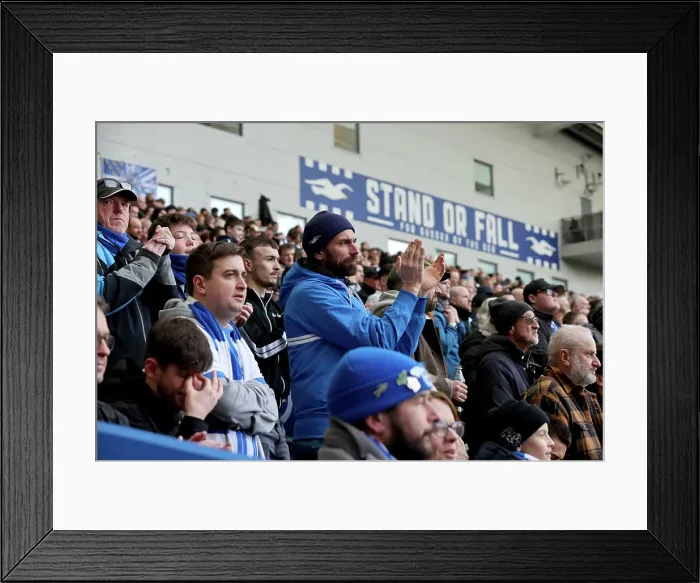Framed Print : Brighton and Hove Albion v Everton Premier League 25JAN25 Framed Print : Brighton and Hove Albion v Everton Premier League 25JAN25