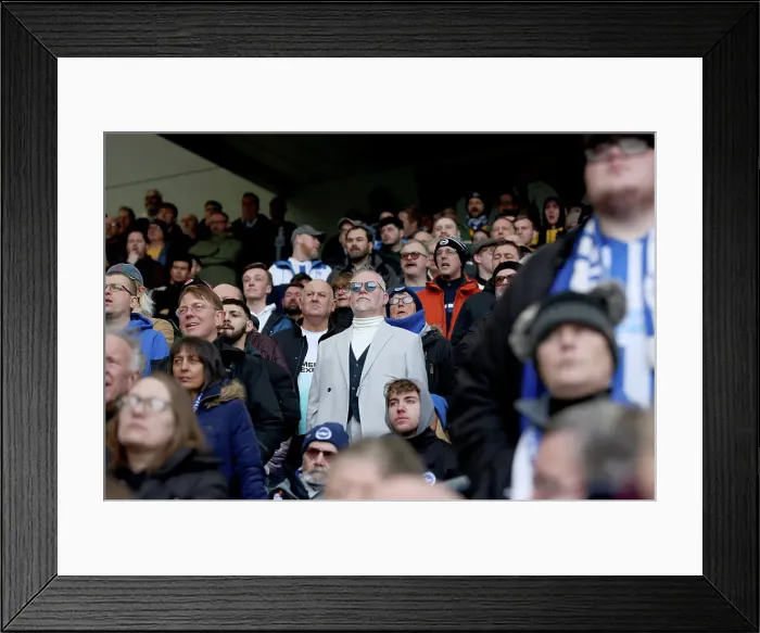 Framed Print : Brighton and Hove Albion v Everton Premier League 25JAN25 Framed Print : Brighton and Hove Albion v Everton Premier League 25JAN25