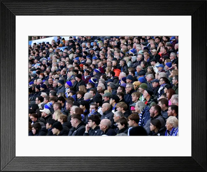 Framed Print : Brighton and Hove Albion v Everton Premier League 25JAN25 Framed Print : Brighton and Hove Albion v Everton Premier League 25JAN25