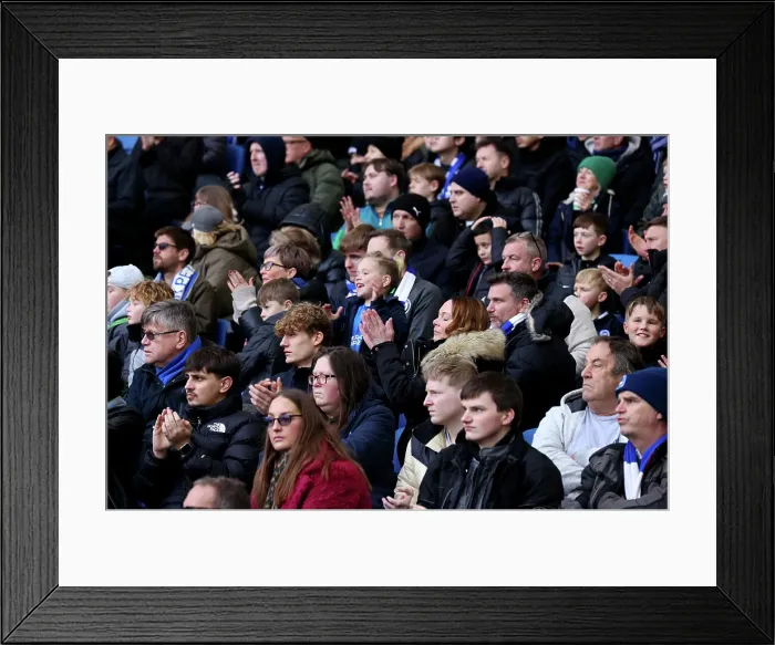 Framed Print : Brighton and Hove Albion v Everton Premier League 25JAN25 Framed Print : Brighton and Hove Albion v Everton Premier League 25JAN25