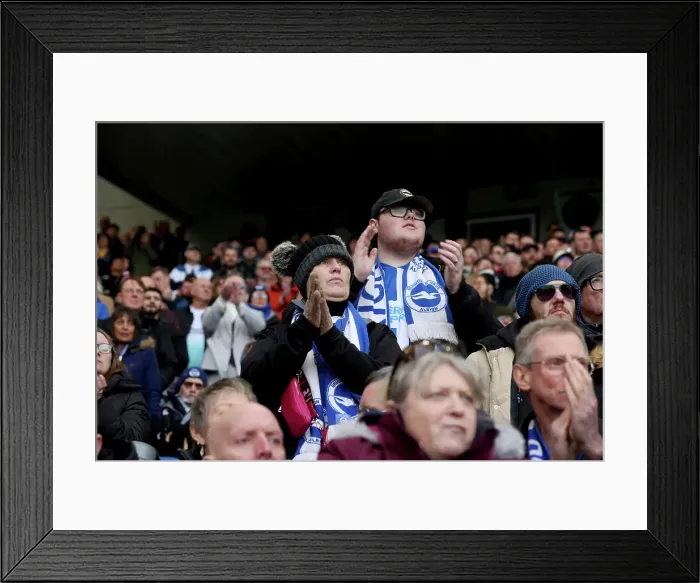 Framed Print : Brighton and Hove Albion v Everton Premier League 25JAN25 Framed Print : Brighton and Hove Albion v Everton Premier League 25JAN25