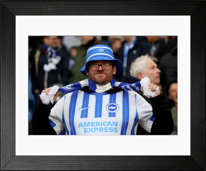 Framed Print : Brighton and Hove Albion v Everton Premier League 25JAN25 Framed Print : Brighton and Hove Albion v Everton Premier League 25JAN25