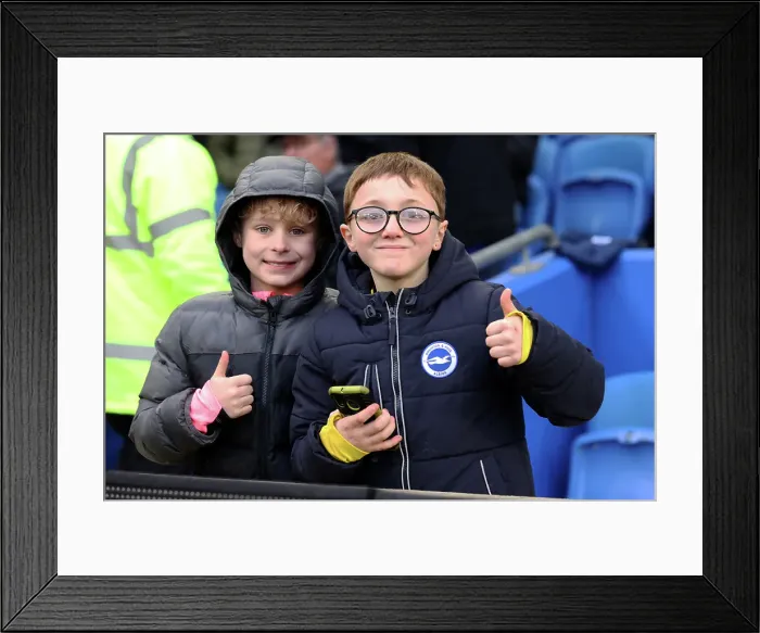 Framed Print : Brighton and Hove Albion v Everton Premier League 25JAN25 Framed Print : Brighton and Hove Albion v Everton Premier League 25JAN25