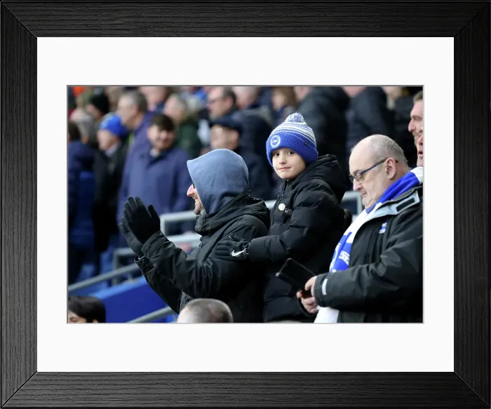 Framed Print : Brighton and Hove Albion v Everton Premier League 25JAN25 Framed Print : Brighton and Hove Albion v Everton Premier League 25JAN25