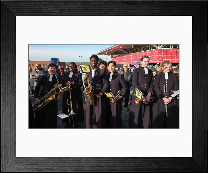 Framed Print : Brighton and Hove Albion v Everton Premier League 25JAN25