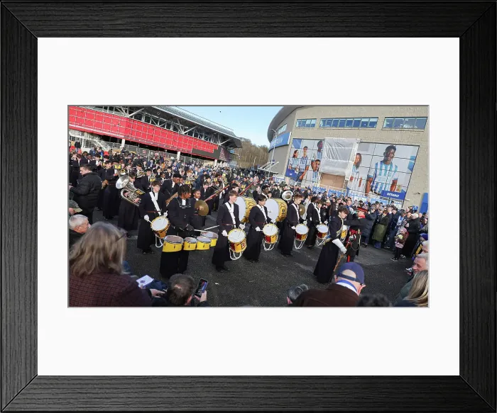 Framed Print : Brighton and Hove Albion v Everton Premier League 25JAN25