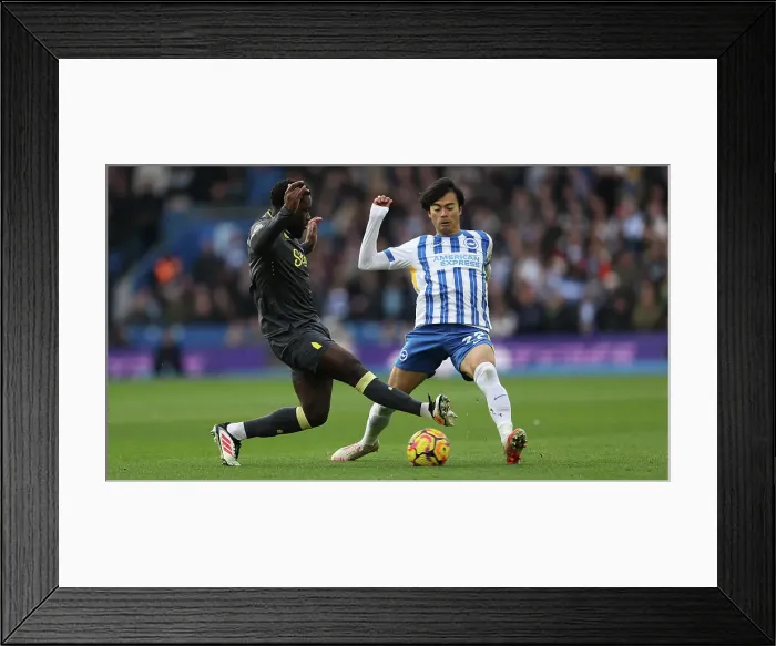 Framed Print : Brighton and Hove Albion v Everton Premier League 25JAN25 Framed Print : Brighton and Hove Albion v Everton Premier League 25JAN25