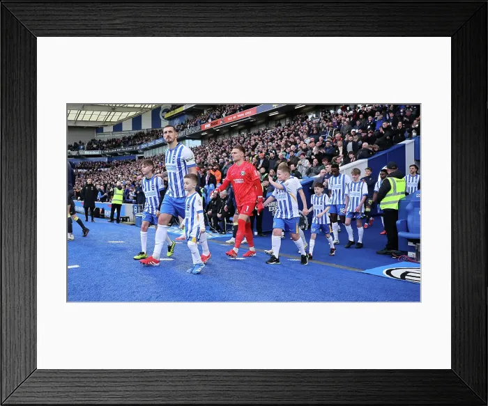 Framed Print : Brighton and Hove Albion v Everton Premier League 25JAN25 Framed Print : Brighton and Hove Albion v Everton Premier League 25JAN25