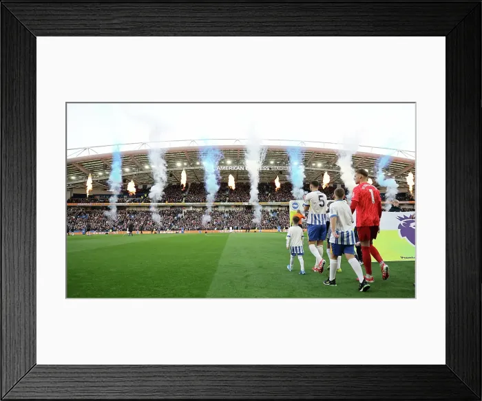 Framed Print : Brighton and Hove Albion v Everton Premier League 25JAN25 Framed Print : Brighton and Hove Albion v Everton Premier League 25JAN25